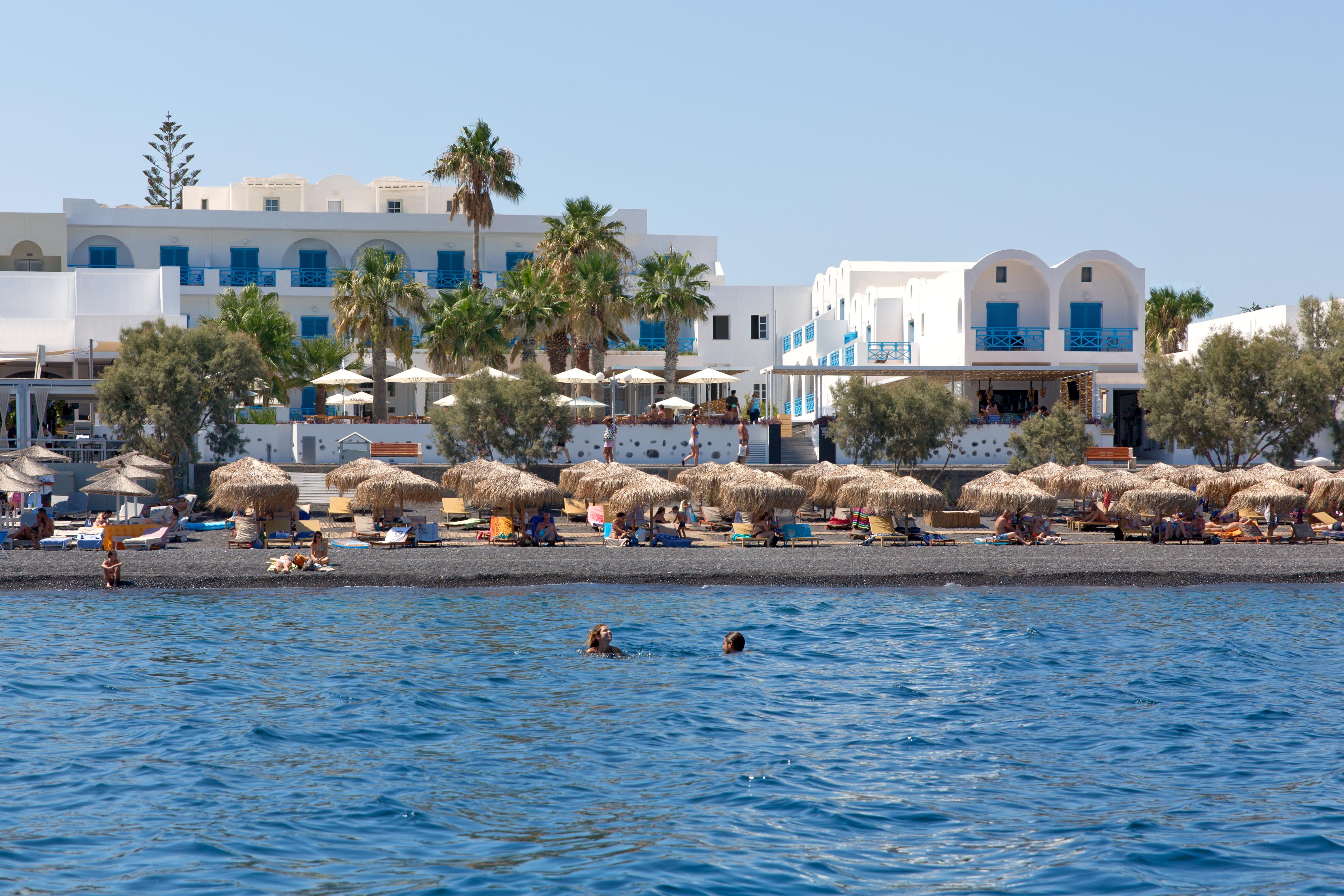Kamari Beach Hotel Esterno foto