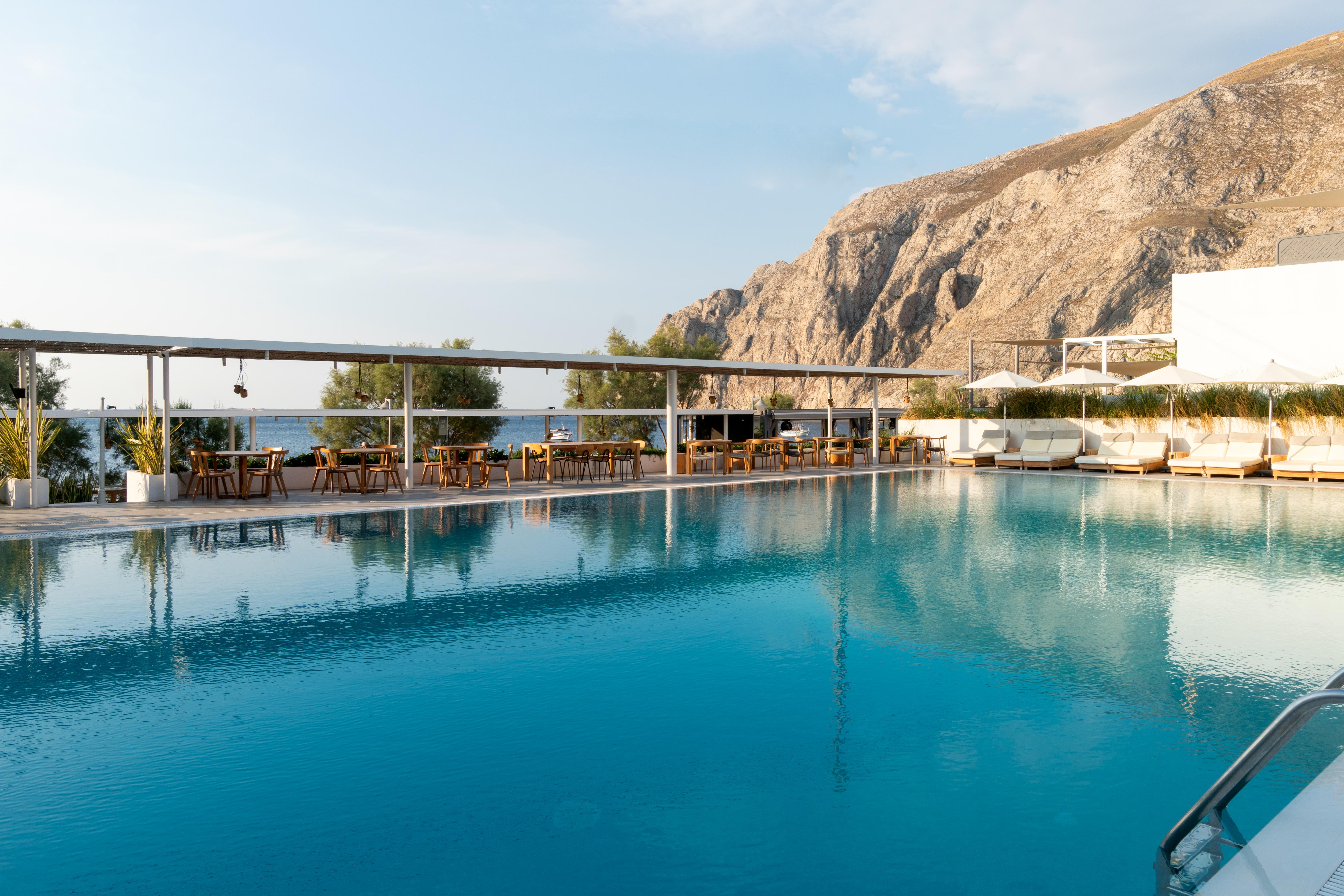 Kamari Beach Hotel Esterno foto
