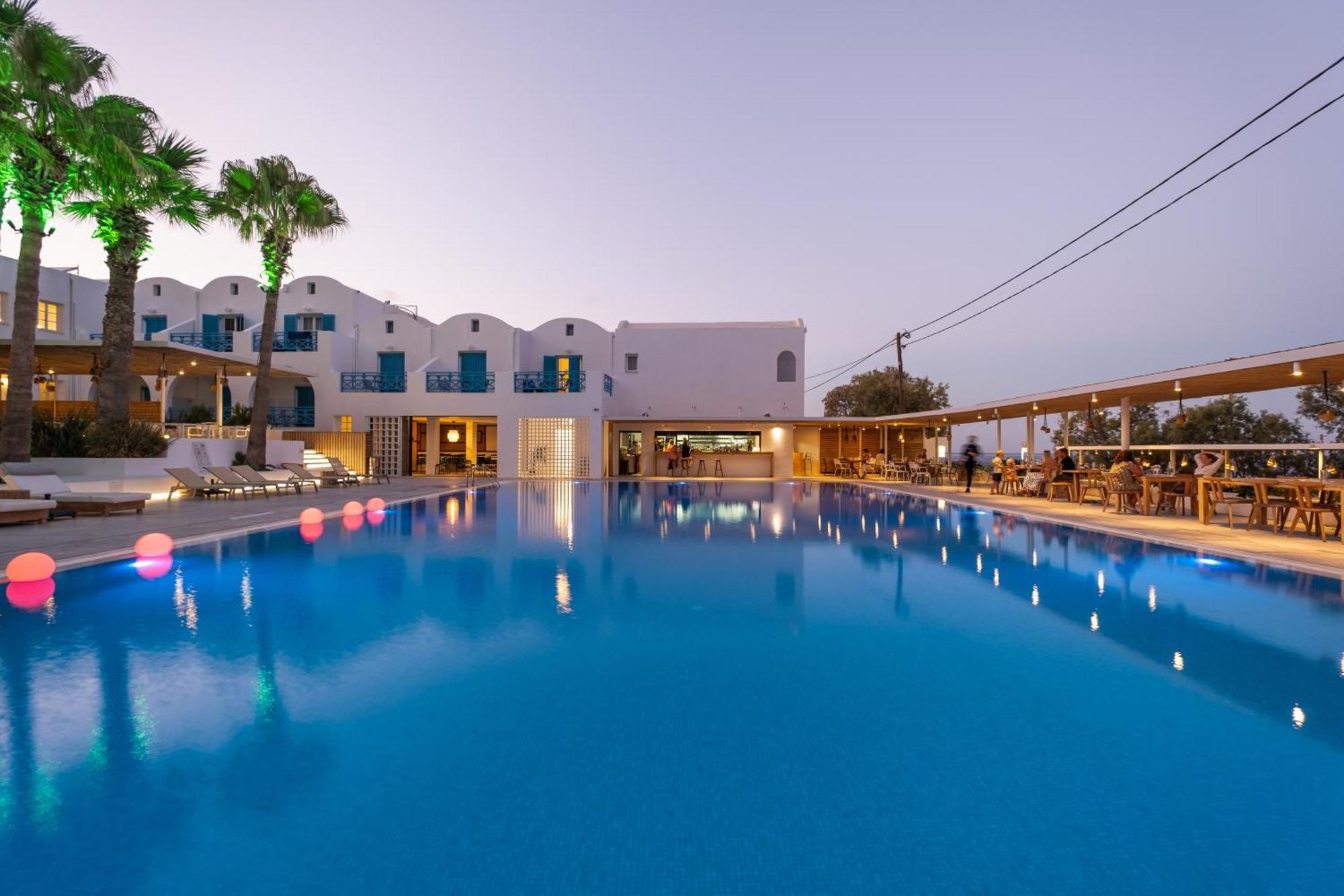 Kamari Beach Hotel Esterno foto